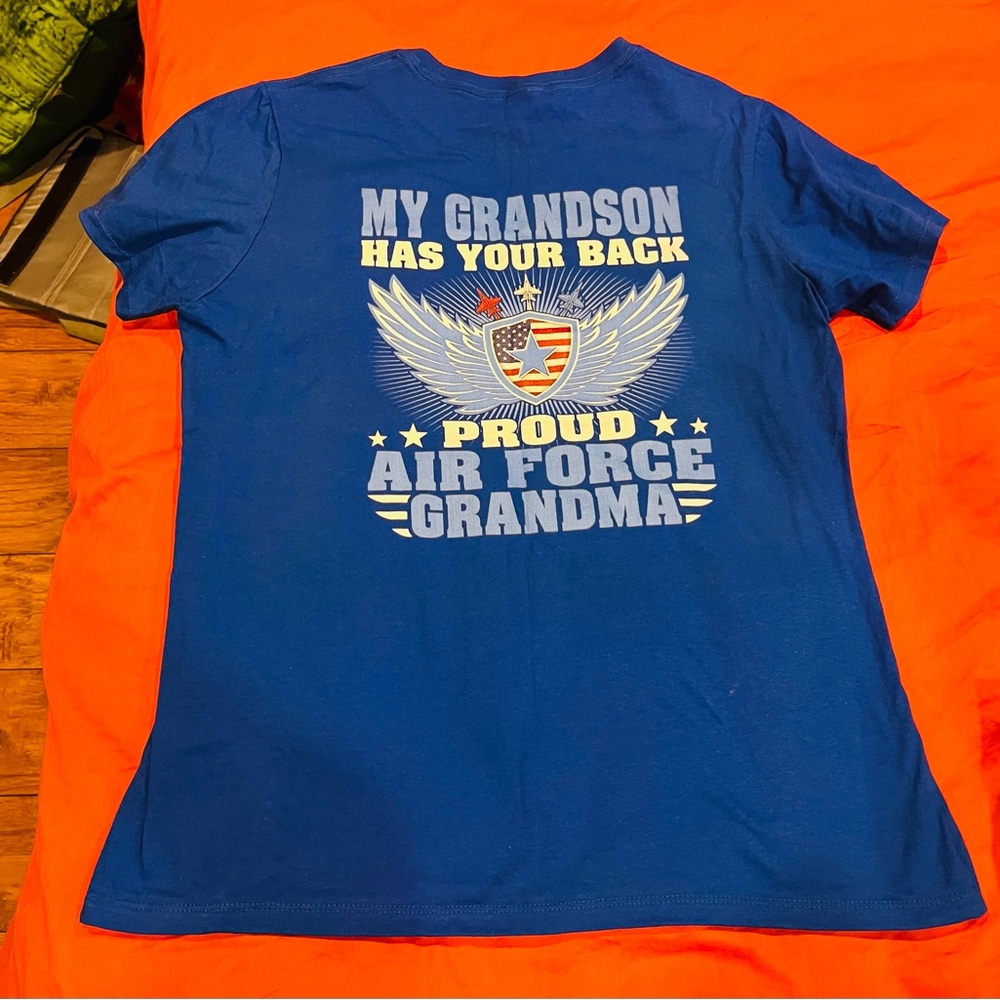 FREE WITH BUNDLE! NEW Port Authority Airforce Grandma shirt -BUNDLE ITEM ONLY